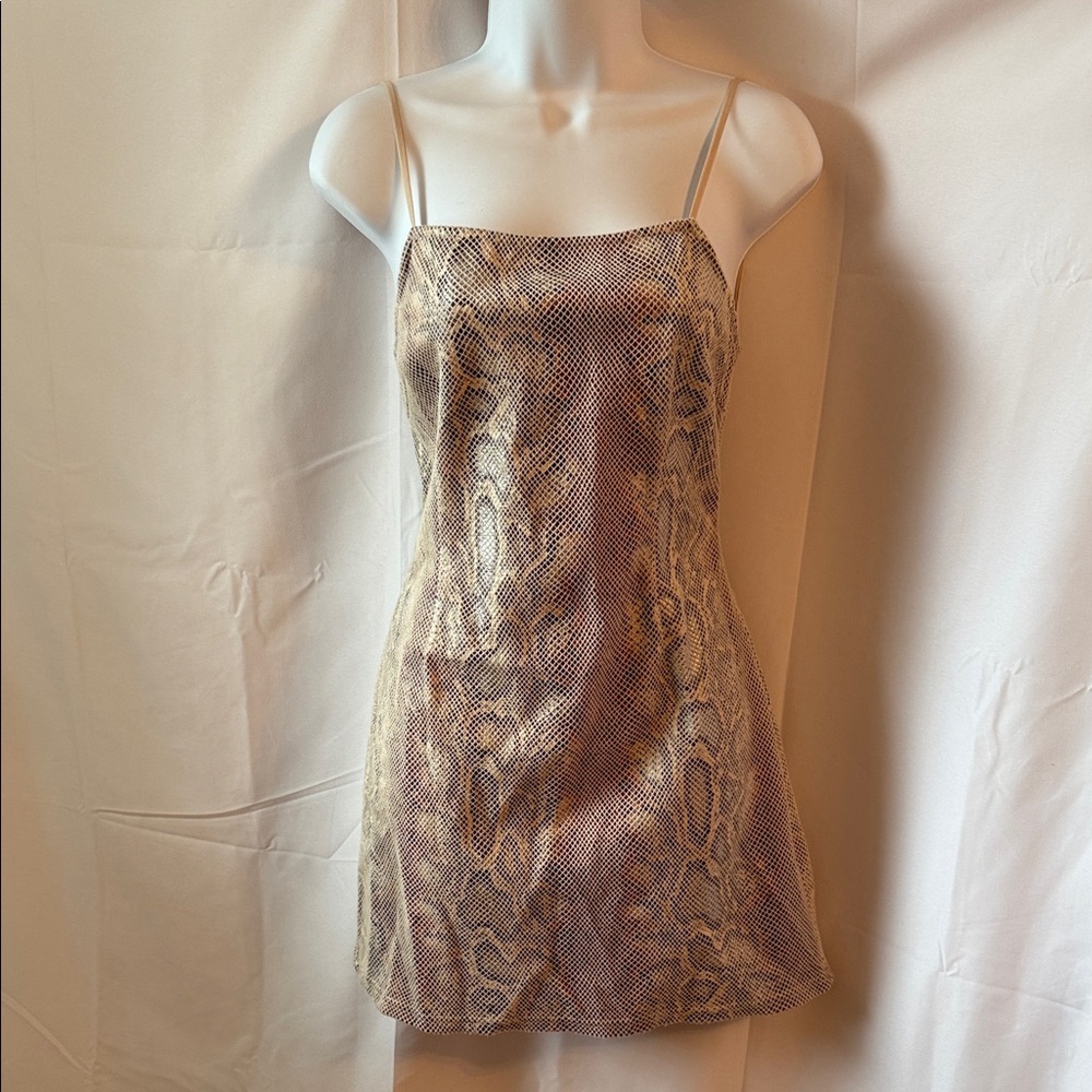 Urban Outfitters Snake Print Dress